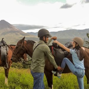 Horseback riding tour