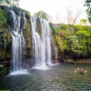 Llanos del Cortes Waterfalls