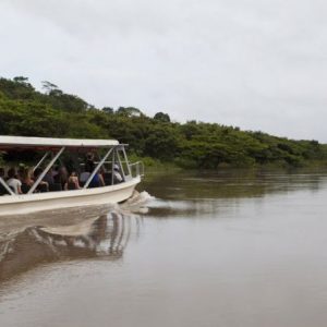 Tempisque River safari boat
