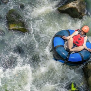 White water tubbing