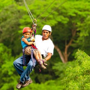 Zip linning tour